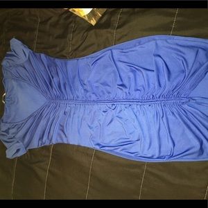 Blue ruched dress💙